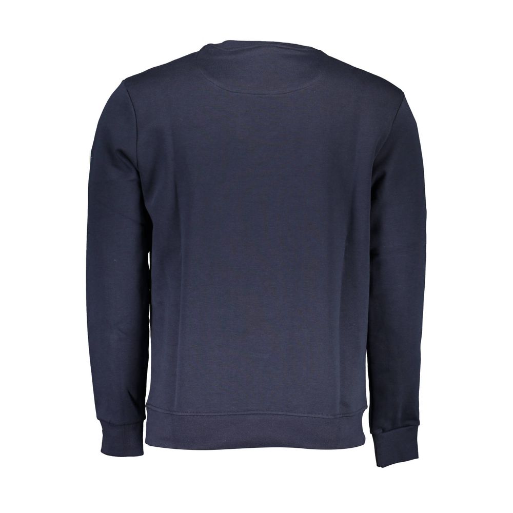 North Sails Blue Cotton Men's Sweatshirt