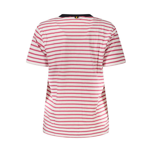 K-WAY Pink Cotton Women T-Shirt