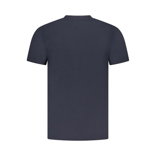 Cavalli Class Blue Cotton Men T-Shirt
