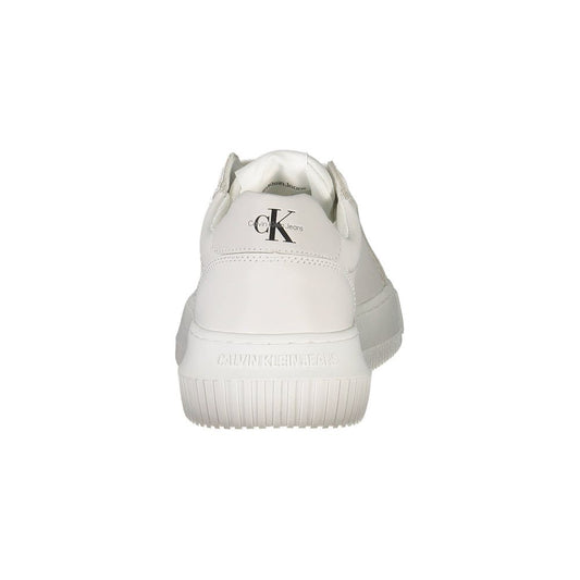 Calvin Klein White Polyester Women Sneaker