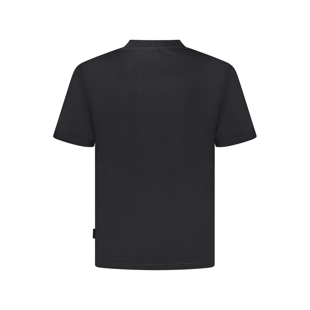 Napapijri Black Cotton T-Shirt