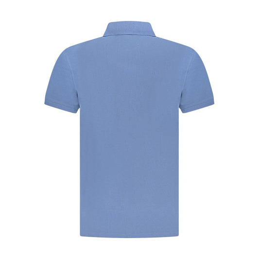 Timberland Blue Cotton Men Polo Shirt