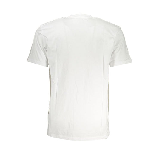 Vans White Cotton Men T-Shirt