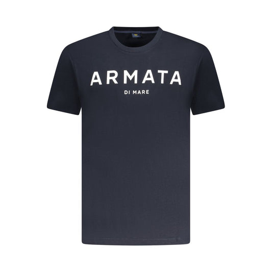 Armata Di Mare Blue Cotton Men T-Shirt