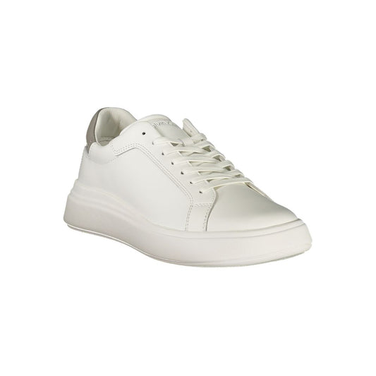 Calvin Klein White Polyester Sneaker