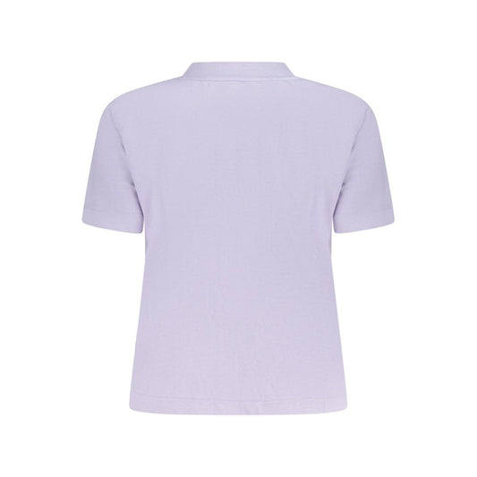 Calvin Klein Purple Cotton Women T-Shirt
