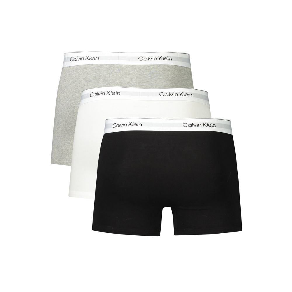 Calvin Klein Brown Cotton Men Boxer