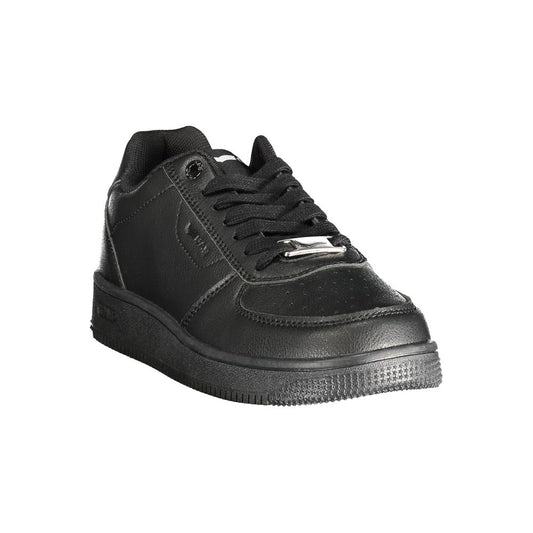 Gas Black Polyester Sneaker