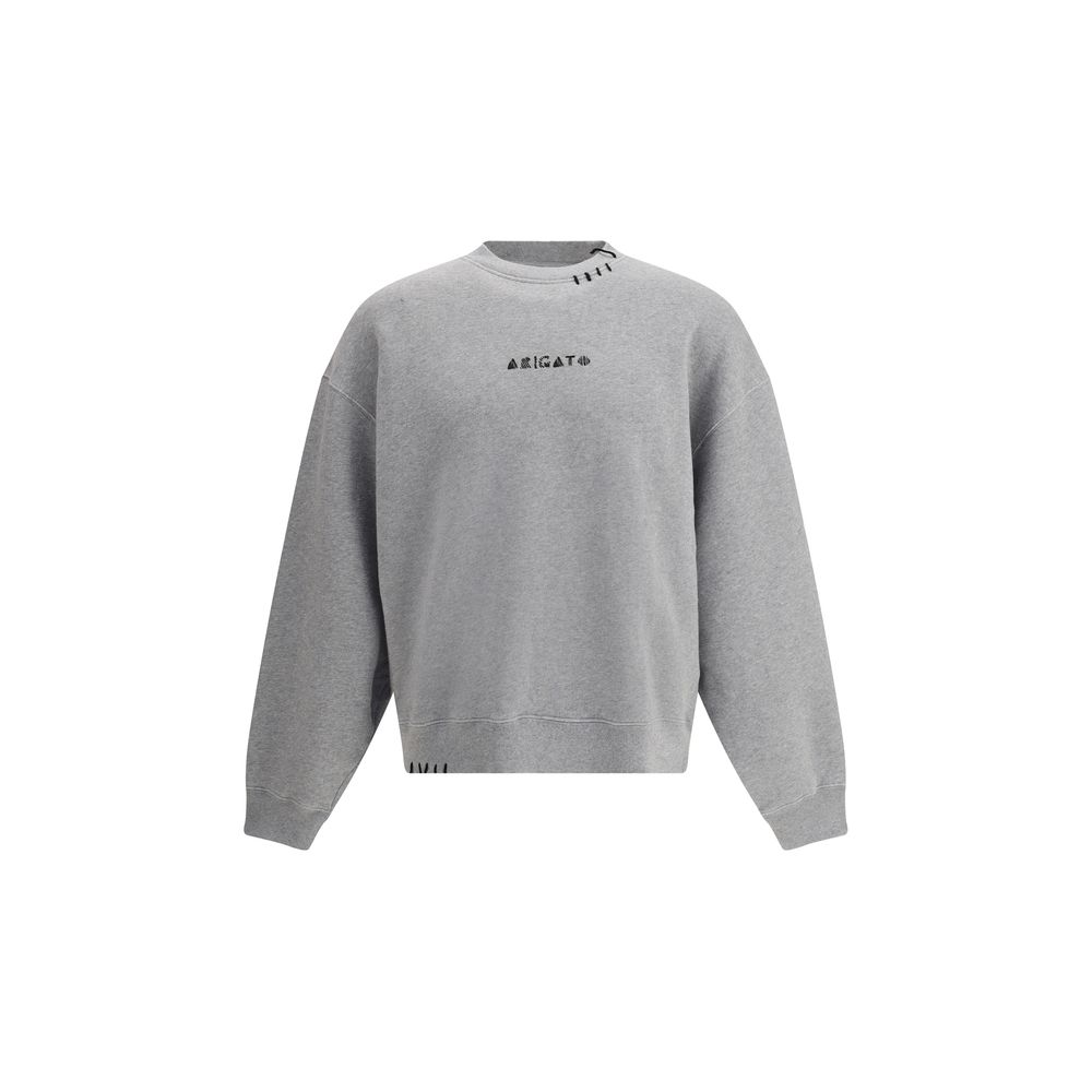 Axel Arigato Gray Cotton Sweatshirt
