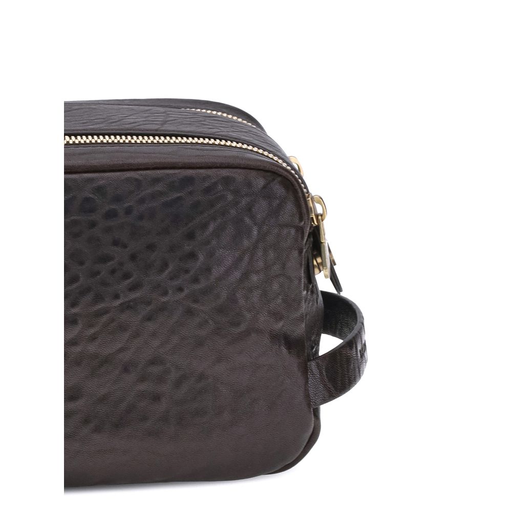 Brunello Cucinelli Brown Calf Leather Bos Taurus Other Accessories