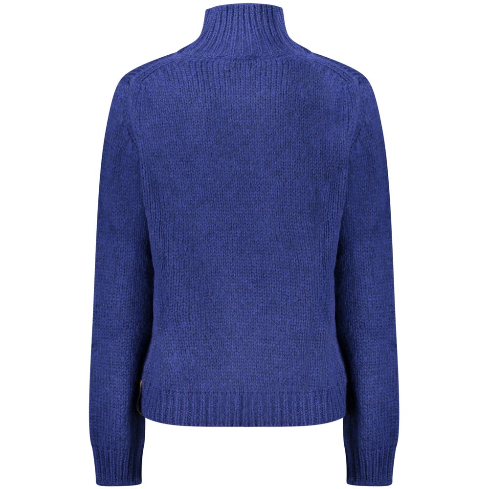 K-WAY Blue Wool Sweater