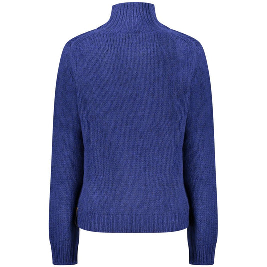 K-WAY Blue Wool Sweater