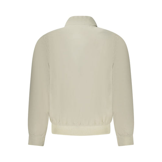 K-WAY Beige Nylon Jackets & Coat