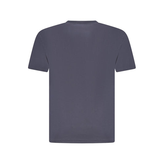 K-WAY Blue Cotton Men T-Shirt