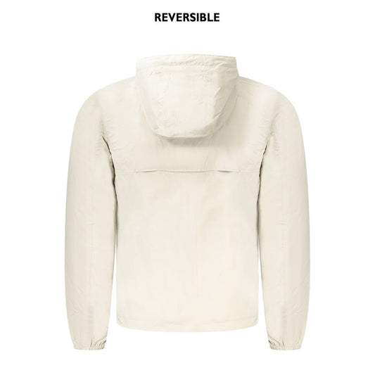 K-WAY Beige Nylon Jackets & Coat