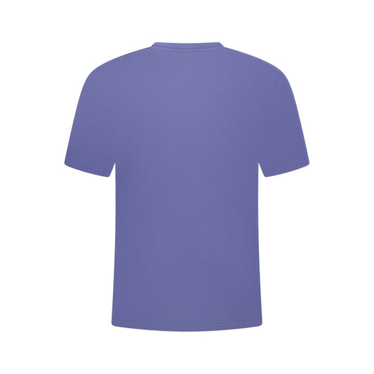 K-WAY Blue Cotton Men T-Shirt