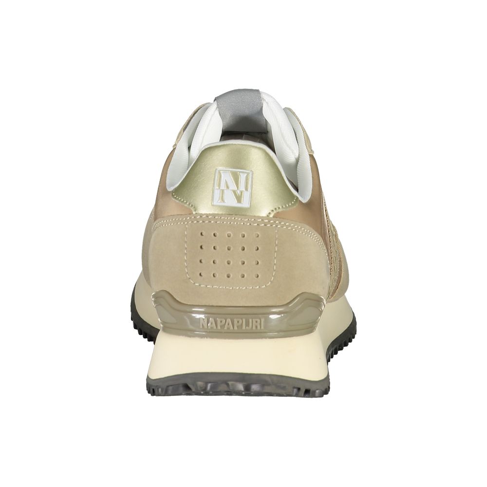 Napapijri Beige Polyester Sneaker