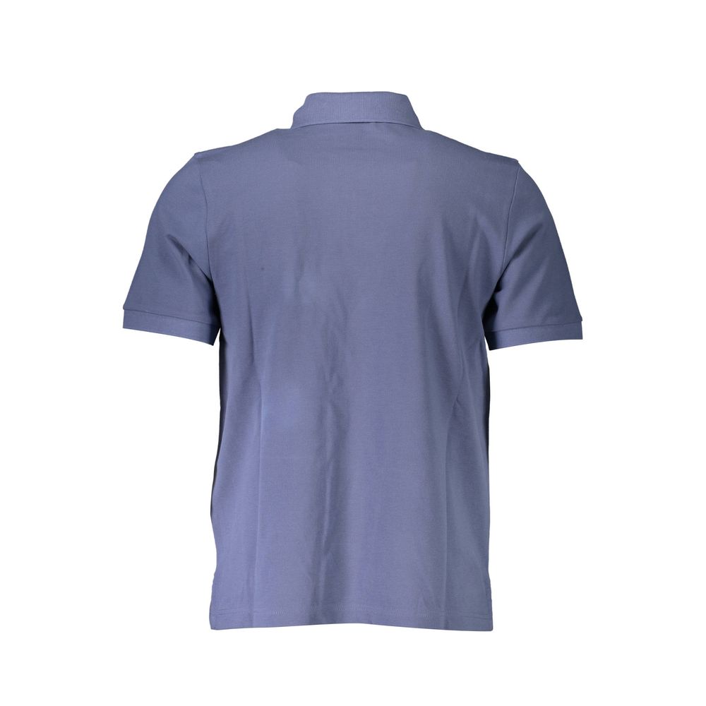North Sails Blu Cotton Men T-Shirt
