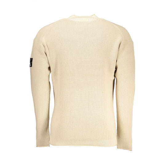 Calvin Klein Beige Cotton Sweater