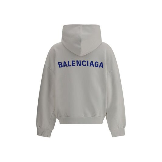 Balenciaga Gray Cotton Sweatshirt