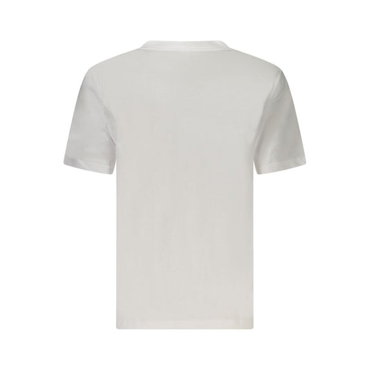 Calvin Klein White Cotton Women T-Shirt