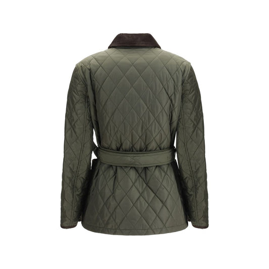 Burberry Green Polyamide Coat