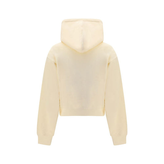 Jacquemus Cream Cotton Sweatshirt
