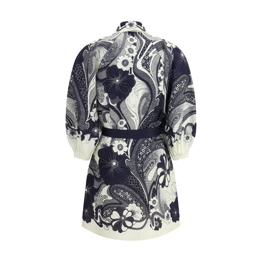 Alemais Multicolor Linen Casual Dress