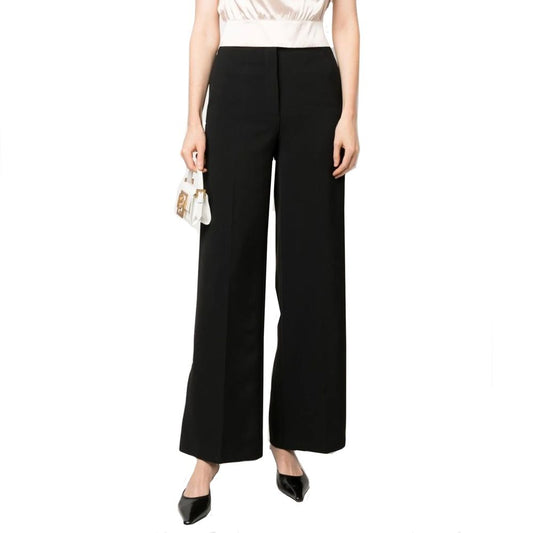 BLANCA VITA Black Elastane Pants