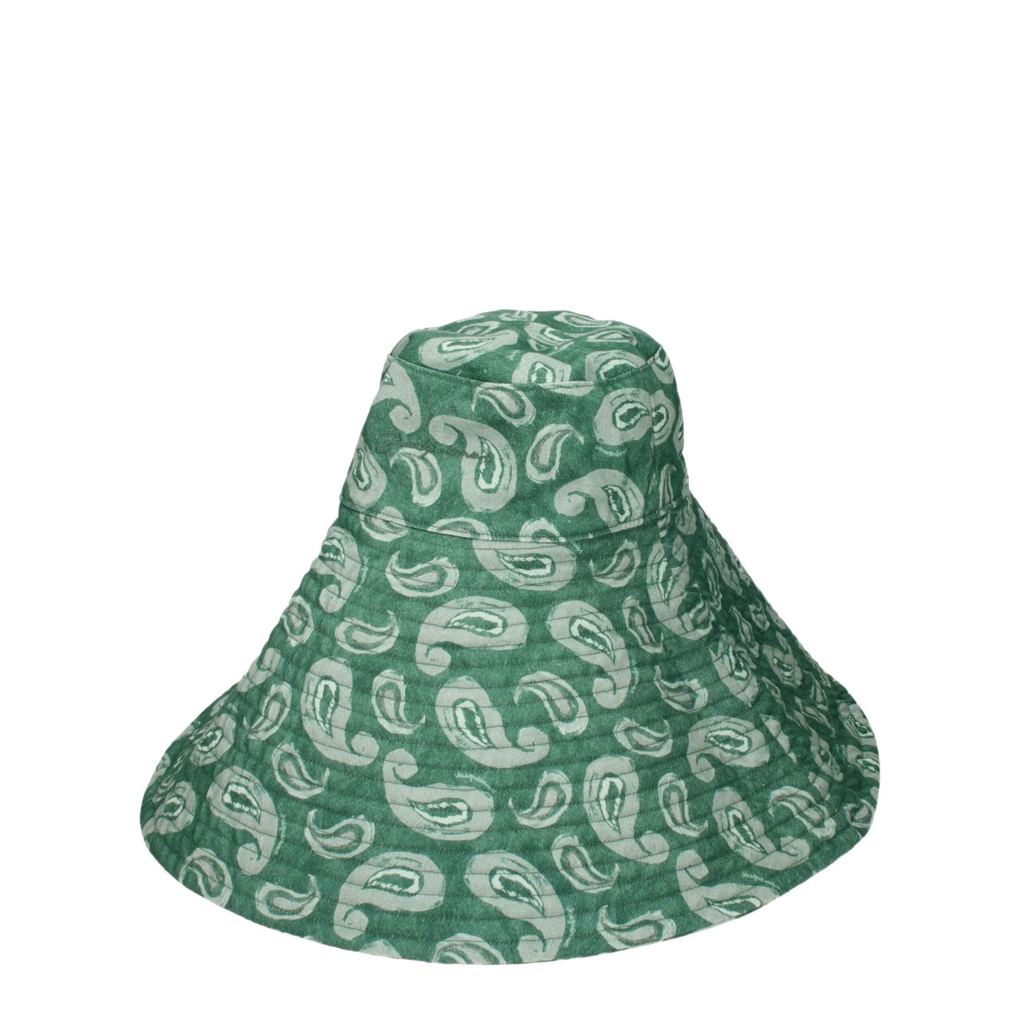 Jacquemus Green Cotton Sunhat