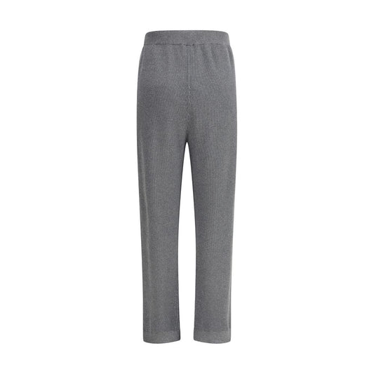 Brunello Cucinelli Gray Cotton Casual Pants