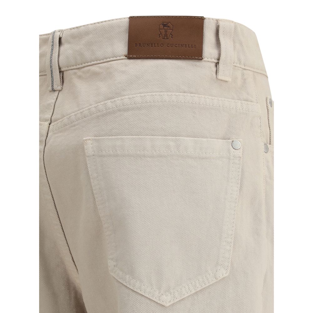 Brunello Cucinelli Straight Dyed Jeans