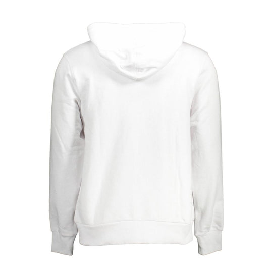 Cavalli Class White Cotton Men's Sweater
