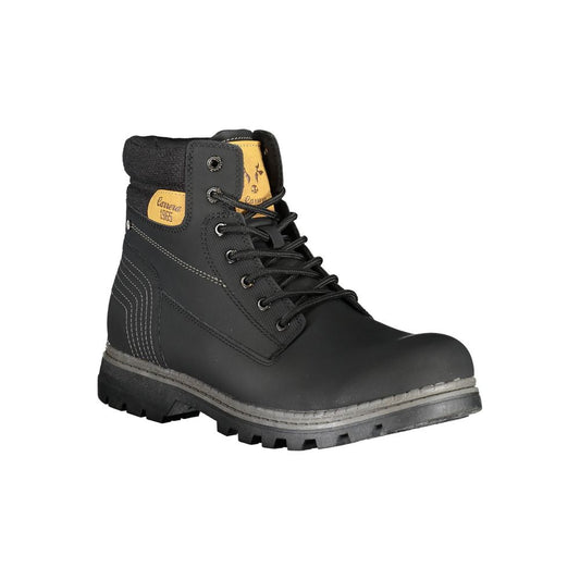 Carrera Black Polyester Men Boot
