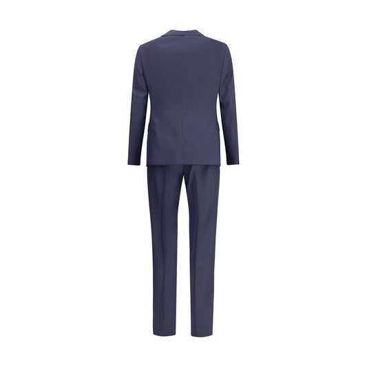 ZEGNA Blue Wool Two-Piece Suit