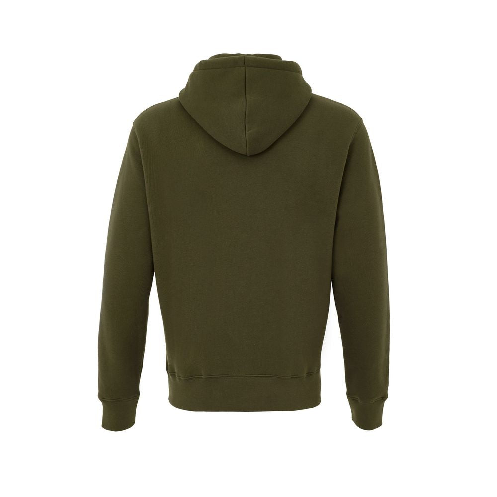 Maison Kitsuné Green Cotton Hoody