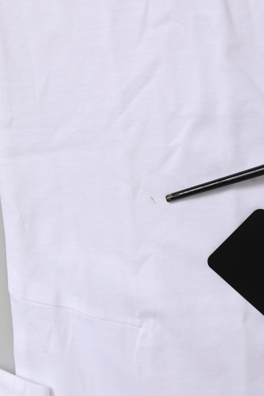 Dolce & Gabbana White Short Sleeves Crew Neck Top T-shirt