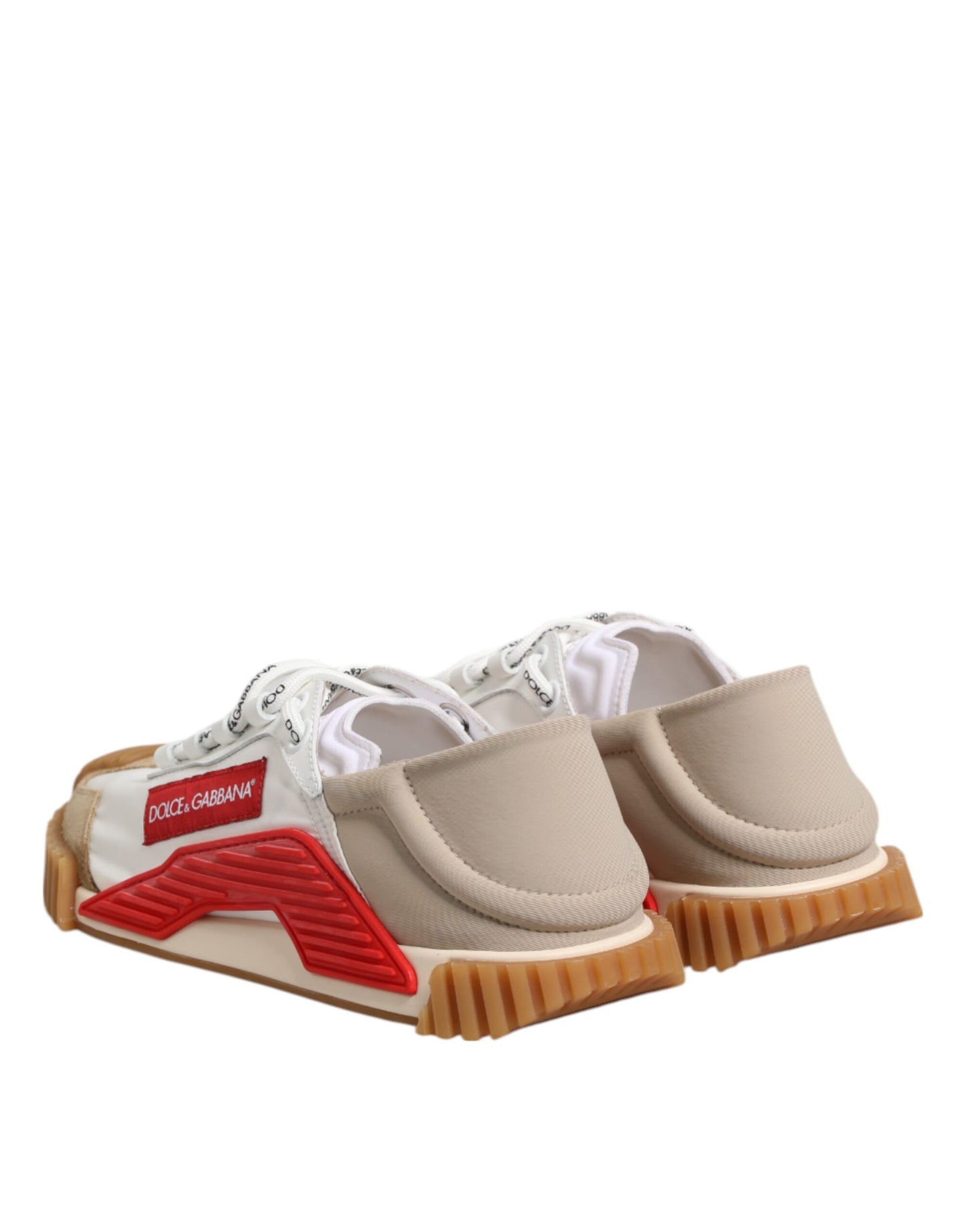 Dolce & Gabbana Multicolor Nylon Low Top NS1 Sneakers Shoes