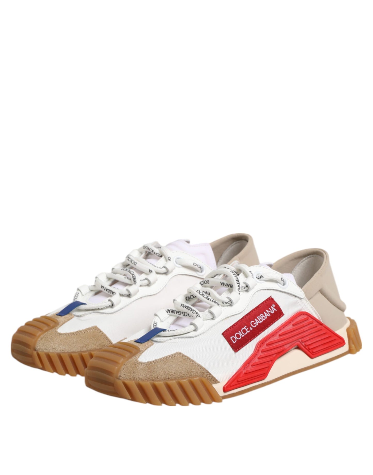 Dolce & Gabbana Multicolor Nylon Low Top NS1 Sneakers Shoes