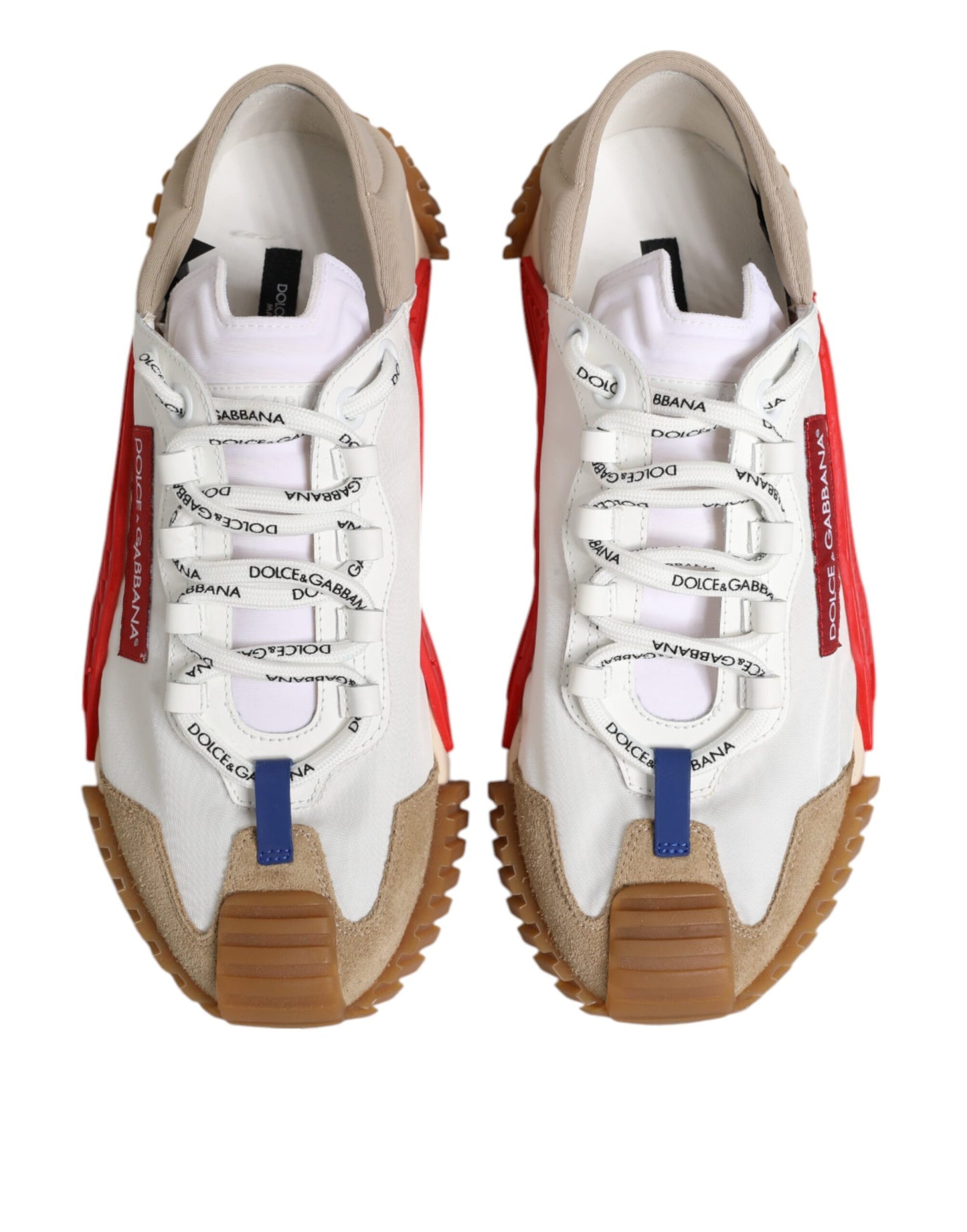 Dolce & Gabbana Multicolor Nylon Low Top NS1 Sneakers Shoes