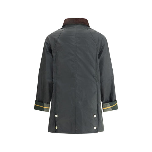 Barbour Green Cotton Coat