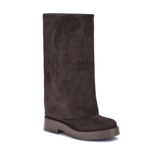 Casadei Brown Polyester Boots