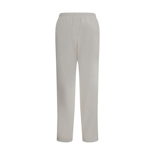 Balenciaga White Polyester Joggers (Workout Pants)
