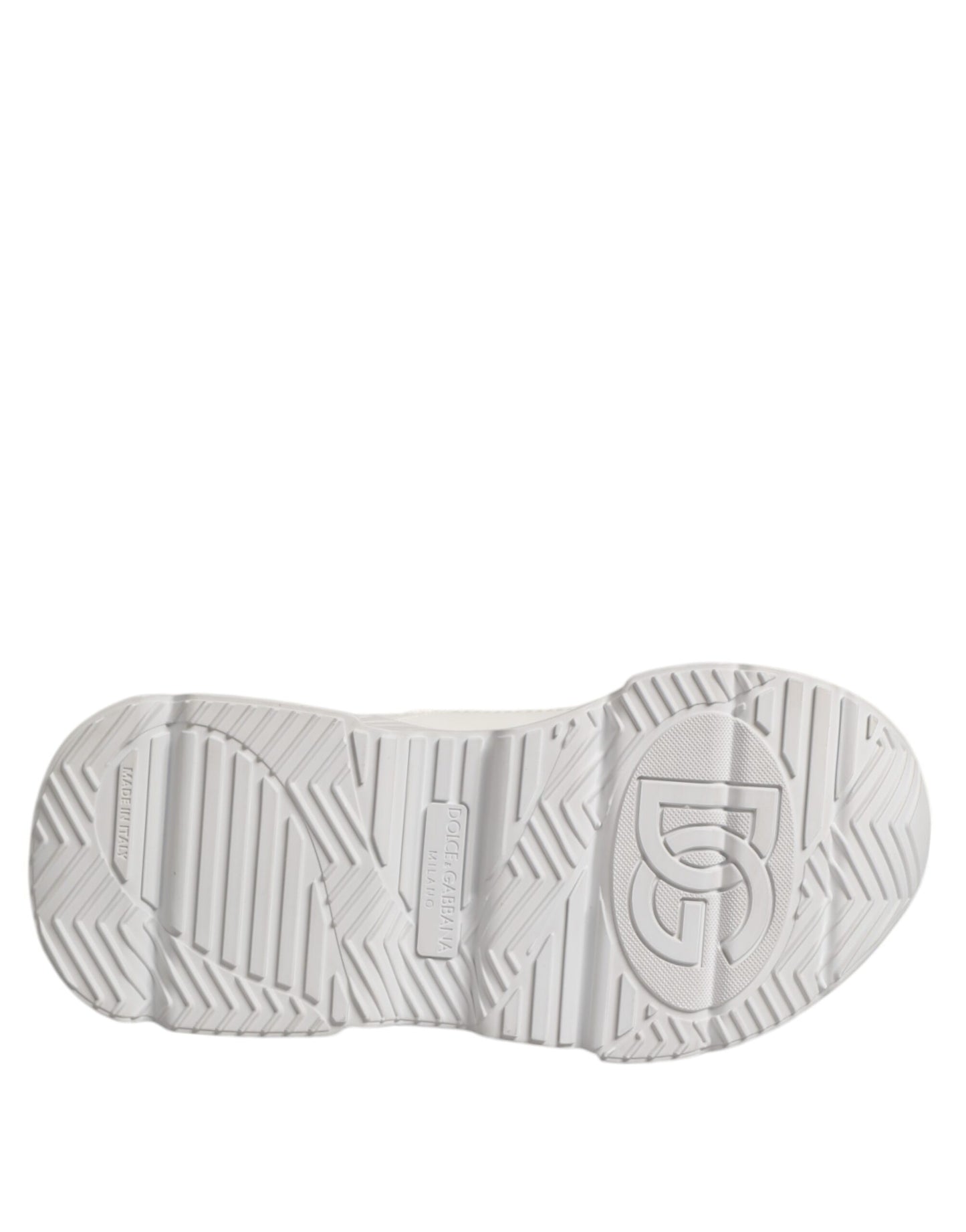 Dolce & Gabbana White Daymaster Low Top Sneaker Shoes