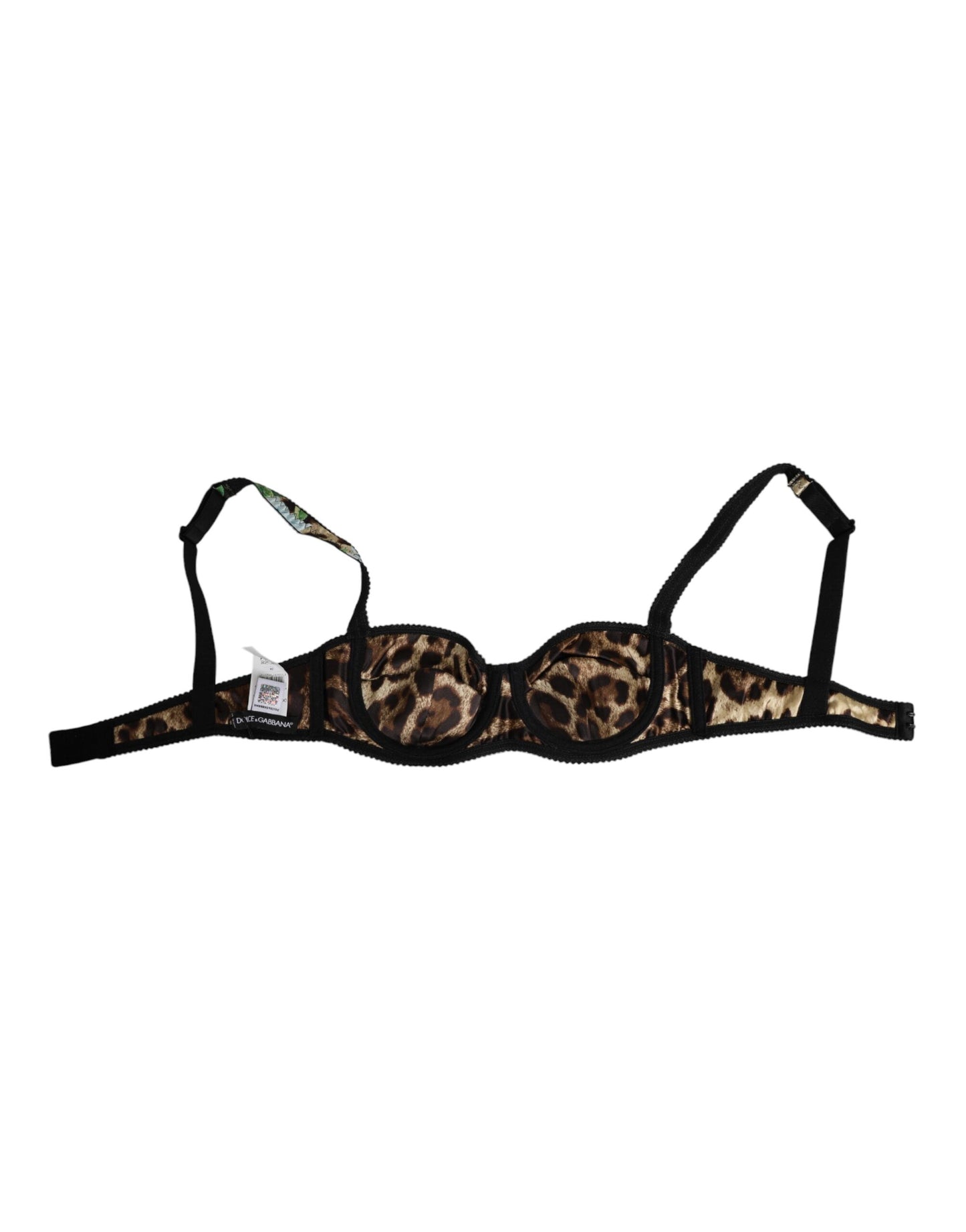 Dolce & Gabbana Multicolor Floral Semi Padded Balconette Underwear