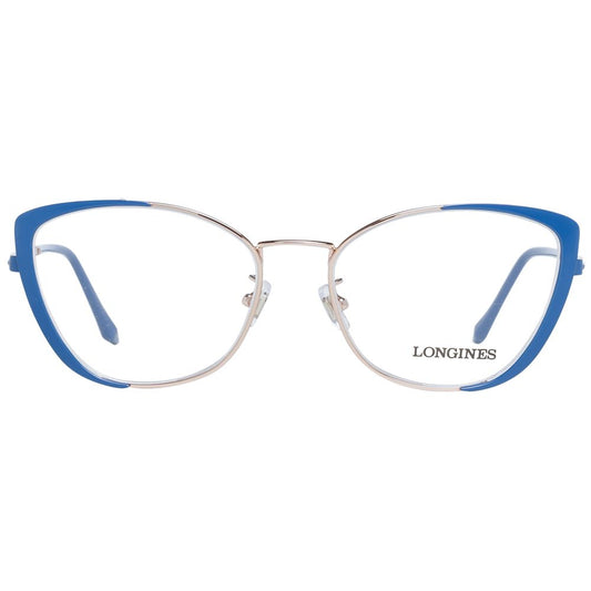 Longines Blue Metal & Plastic Glasses (Frames)