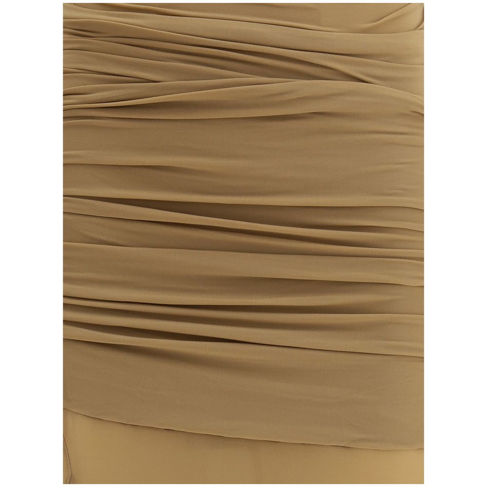 Magda Butrym Long Dress with draping