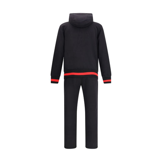 Kiton Black Cotton Sweatsuit