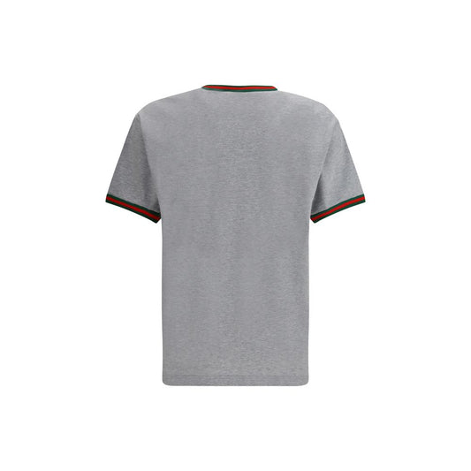 Gucci Gray Cotton T-Shirt
