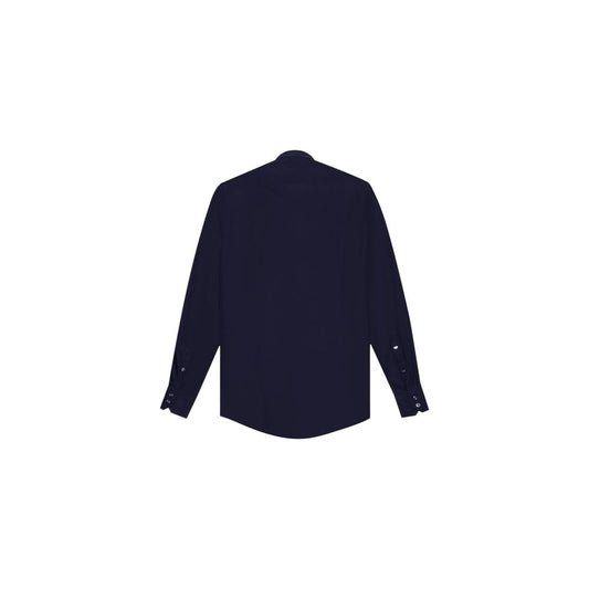 Antony Morato Blue Cotton Dress Shirt